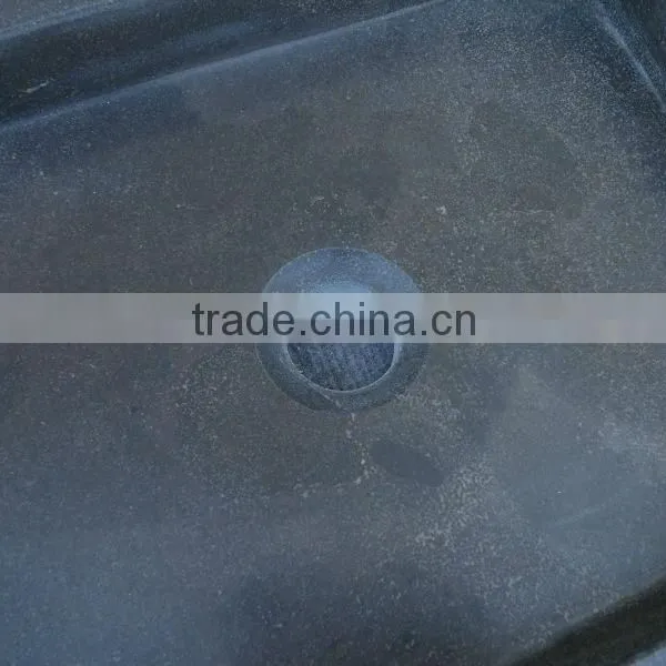 Blue Stone Rectangle Vessel Sink photo-5