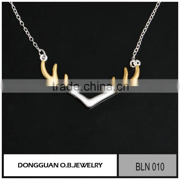 18K Gold Chain Necklace Designs Fashion Silver Animal Necklace photo-4