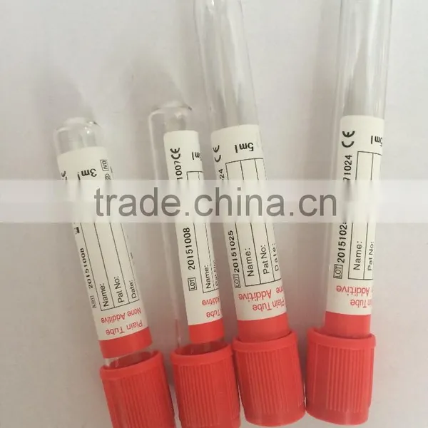 Red Cap Serum Test Tube bd Vacutainer Made in China photo-4