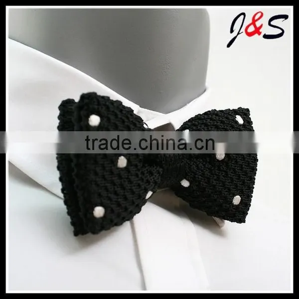 Fashion Silk Knitted Bow Tie Custom Bow Tie In Good QualityKB01 photo-2