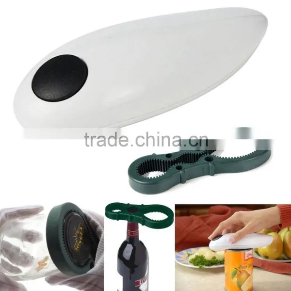 New One Touch Automatic Can Jar Opener Tin Open Tool Cordless Battery Operated photo-4