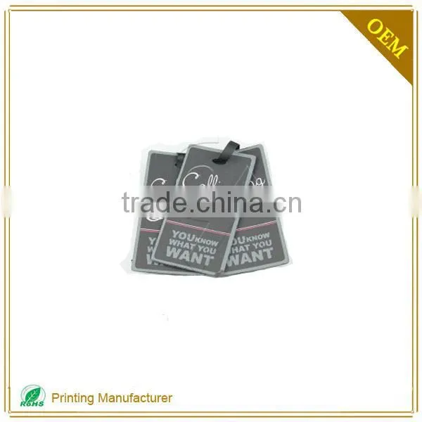 OEM Plastic Label Hang Recycled Paper Hang Tag Printing photo-5