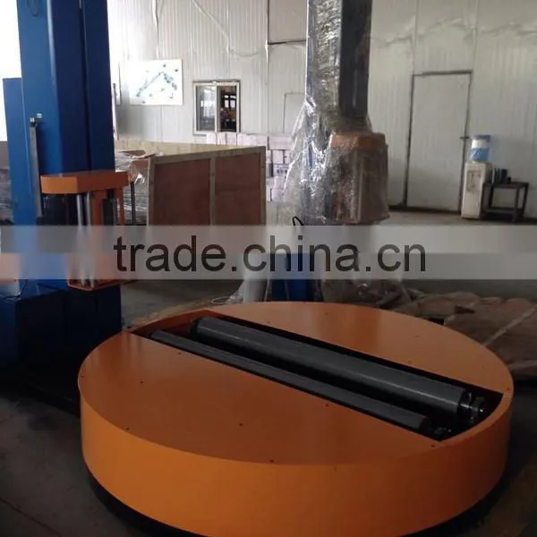 None Woven Roll Fabric Roll Wrapping Machine for Paper Mill Roll photo-3