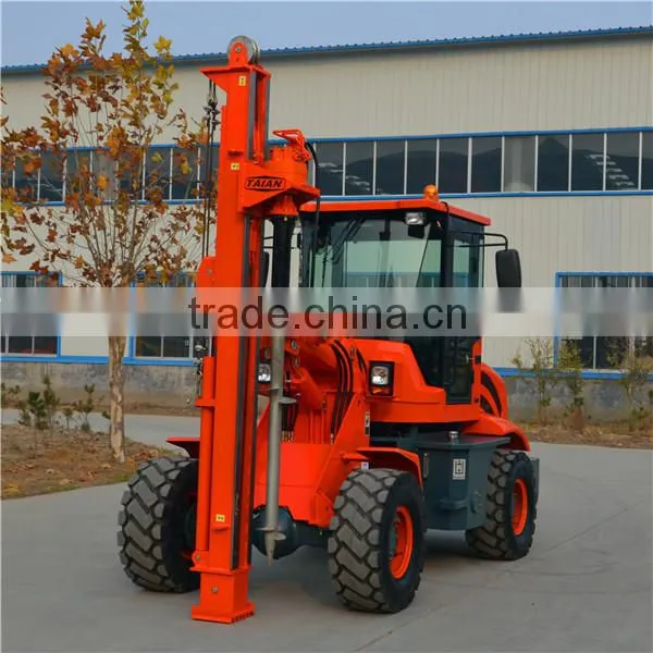 Cheap Ground Screw Drilling Machine, GS2000 Hydraulic Rotary Pile Driver Machine for Sale photo-6