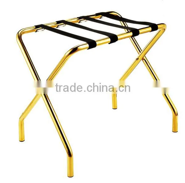2016 Good Quality Stainless Steel Brushed Luggage Rack for Hotel photo-5