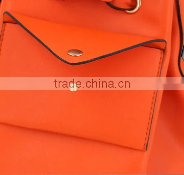2015 New Designer Wholesale Women Leather Fashion Handbag photo-4