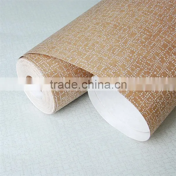 Classic Design Non-woven Black Wallpaper for Home photo-2