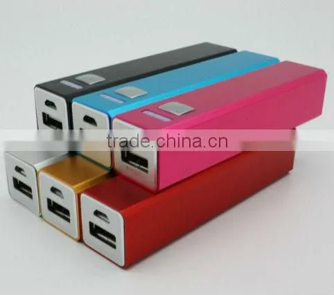 2600mah portable power bank with ac plug