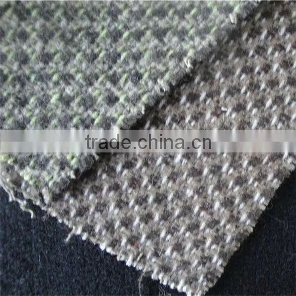 Wool Tweed Fabric With 30% Wool