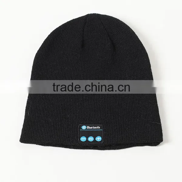 Bluetooth Beanie Hat,Winter Outdoor Sport Premium Knit Cap With Wireless Stereo Headphone photo-3