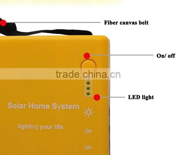 Yellow Solar Lantern With Mobile Phone Charger photo-6
