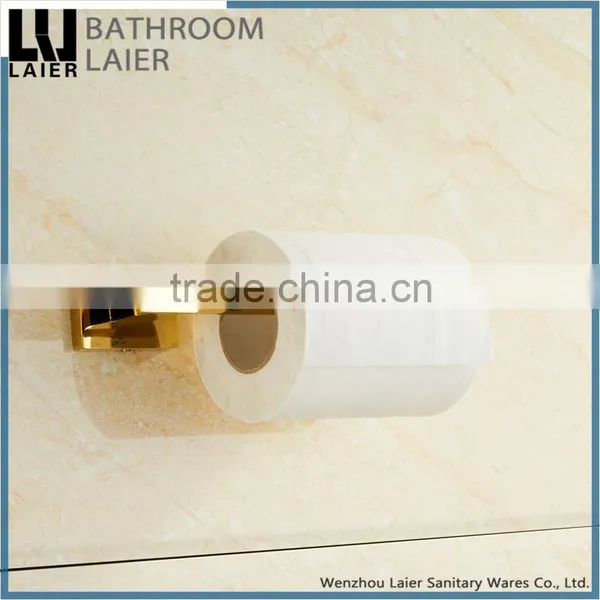 20733 Wenzhou Bathroom Accessories Zinc Alloy Glod Bathroom Design Toilet Paper photo-4
