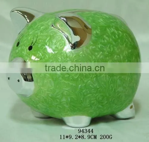 Ceramic Pig Saving Bank