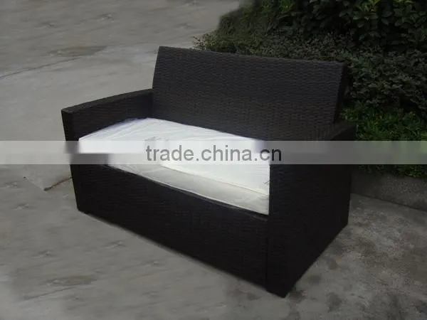 Garden 4Pcs Wicker Sofa Set KD photo-3