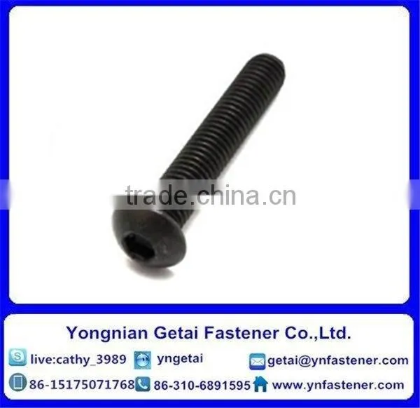 3/8 ASME BLACK HEXAGON SOCKET BUTTON HEAD CAP SCREWS photo-4