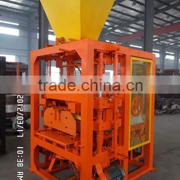 Small Manual Brick Making Machine QTJ4-25 Block Machine Manual photo-3