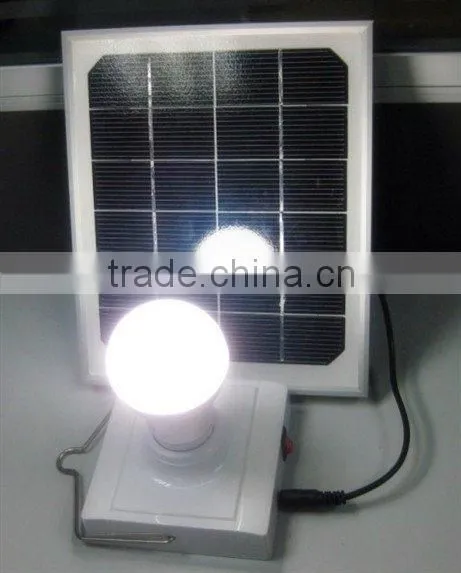 3W Portable Solar Home Light With 4400mAh Lithium Battery for Lighting and Phone Charging photo-4
