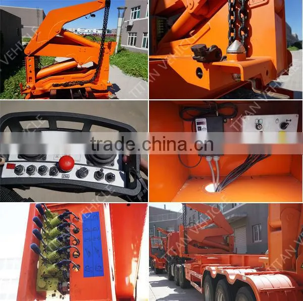 Container Side Lifter , 20ft 40ft 45ft Container Self Side Loading Trailer photo-4