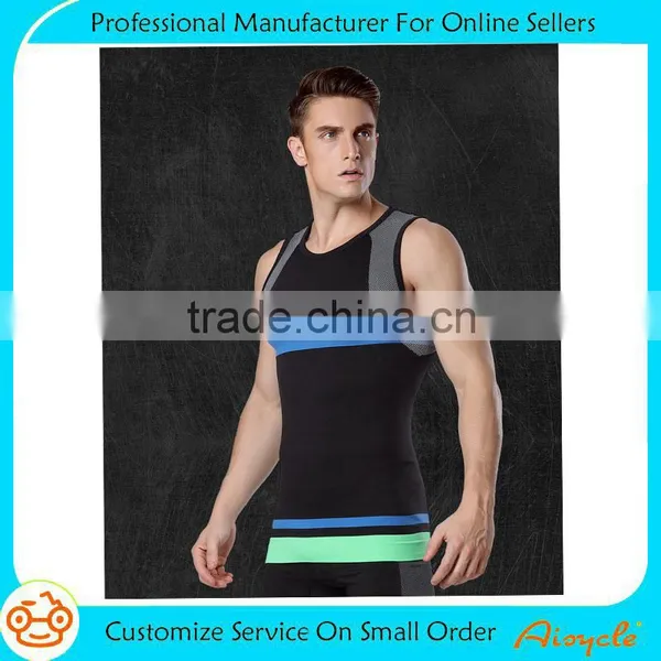 2016 Latest Sleeveless Custom Fashion Design Gym Tank Top photo-2