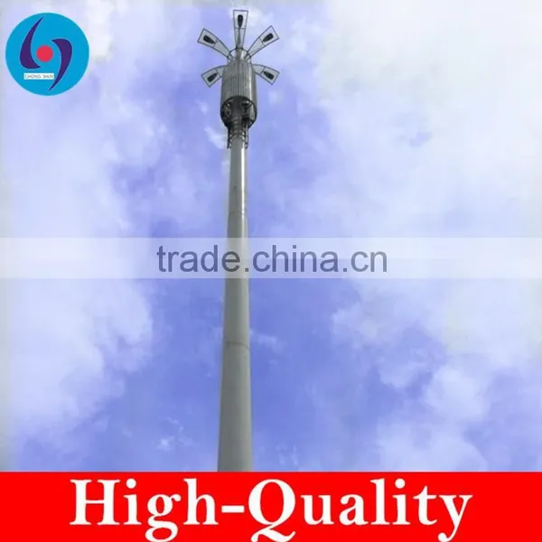 35M Telecom Landescape Steel Tower Suqare Lamp Sculpt photo-2