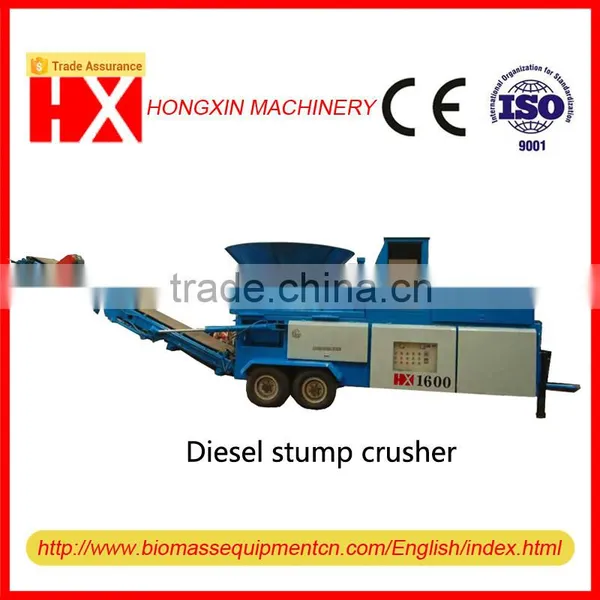 tree stump crusher
