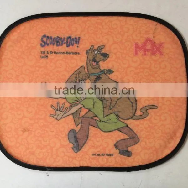 Nylon Mesh Funny Car Sunshade Side Sunshade,folding Car Sunshade Promotional Cheap Nylon Mesh Side Sunshade