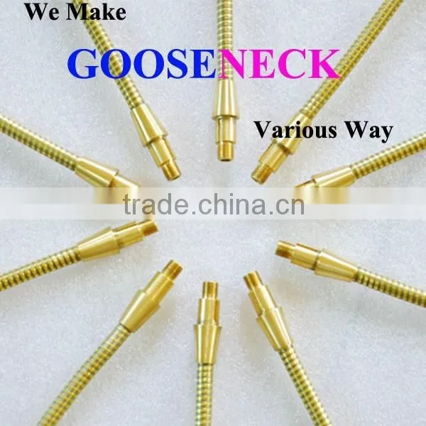 Glossy Brass Flexible Conduit