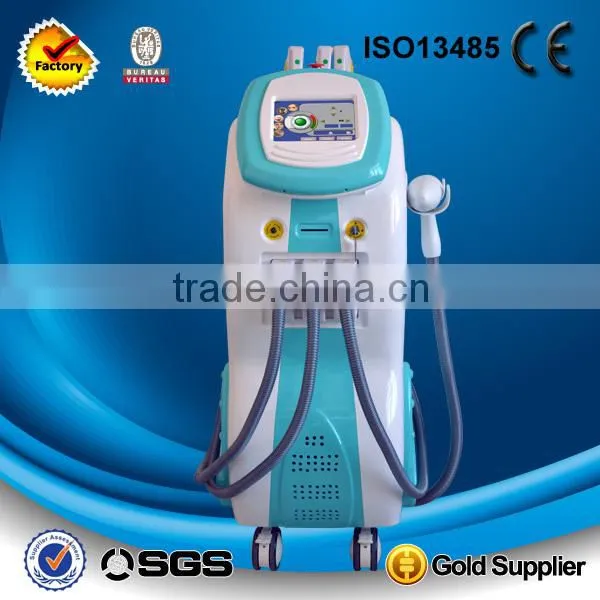 Skin Rejuvenation Professional IPL&RF&E-light & Lips Hair Removal ND YAG Laser Machine 4 Handpieces photo-3