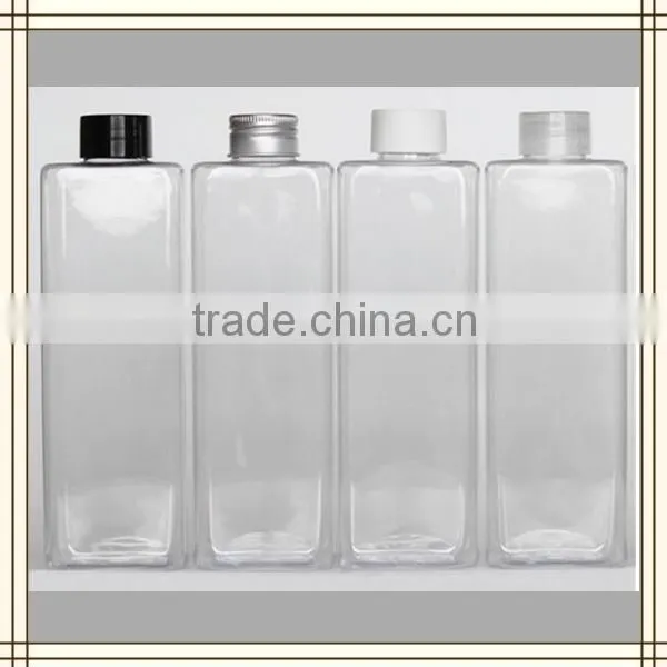 500ml Plastic Colorful Blue PET Bottle With Aluminium Cap for Cosmetic photo-4