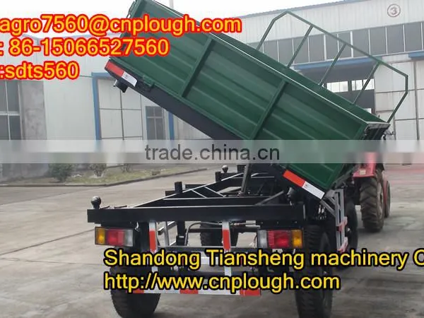 7C Series of Farm Trailer-four Wheels About Trailer Suspension