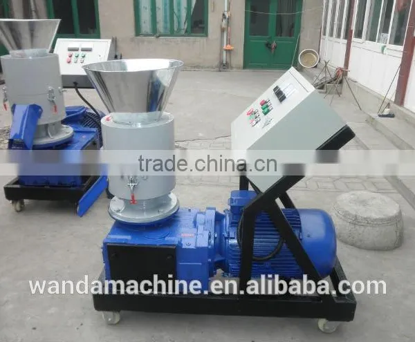 WANDA Low Noise Ring Die Pellet Mill Machine for Sale photo-3