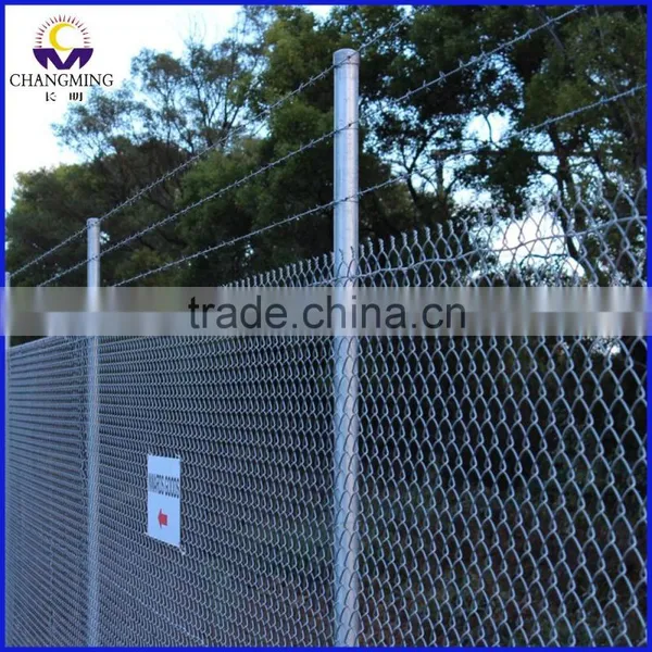 Fast Delivery Professional Manufacturer Galvanized Chain Link Fence photo-2