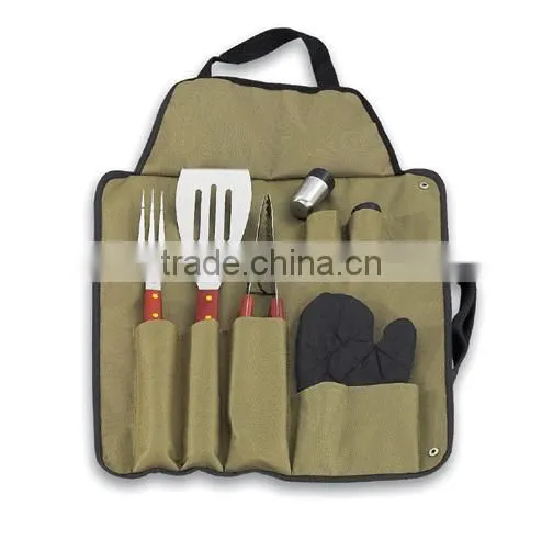 Bbq Tool With Apron/BBQ Tool Apron Sets