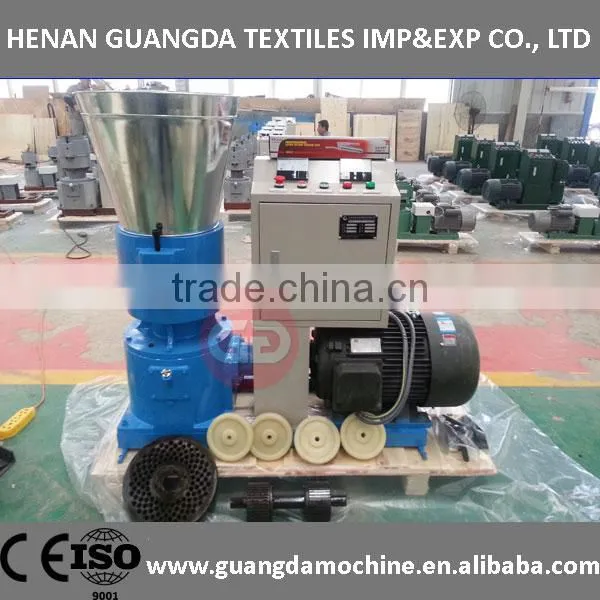 Small Wood Pellet Machine Flat Die Wood Pellet Mill for Sale photo-3