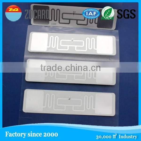 UHF 860-925 MHz 9640 ISO-18000-6C(EPC G2) Adhesive Sticker Tag Label Wet Inlay photo-6