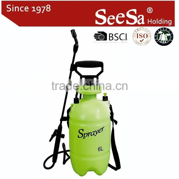 Compression sprayer 6L for garden use garden spray machines sprayer pumps plastic sprayer