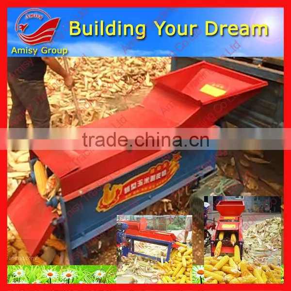 easy operate corn husk peeling machine 0086-13733199089