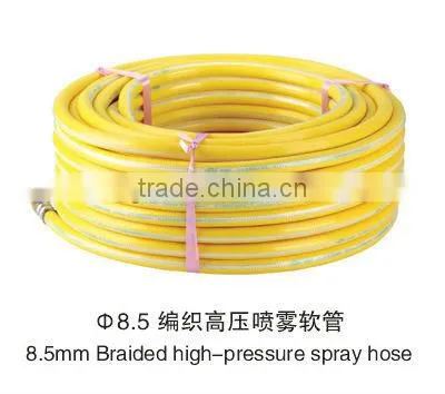8.5mm-braided High-pressure Sprayer Hose,dog Hose,gates Garden Hose,canvas Garden Water Hose