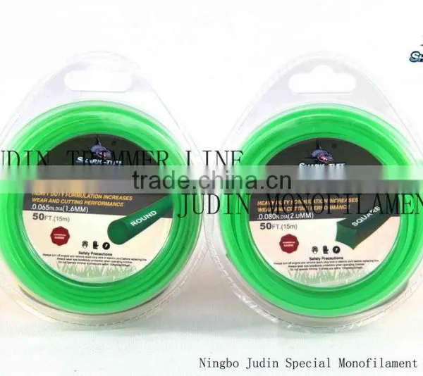 Commercial Grade 3.0mm Round Shape Brush Cutter Nylon Trimmer Line photo-2