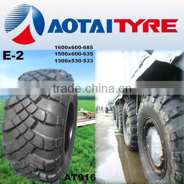 High Quality China Military Tires 1600*600-685 1600x600-685 photo-2