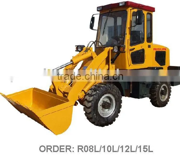 Small Wheel Loader ZL10 Single Cylinder Engine Compact Structure Farm & Construction Usage Lowest Price photo-2