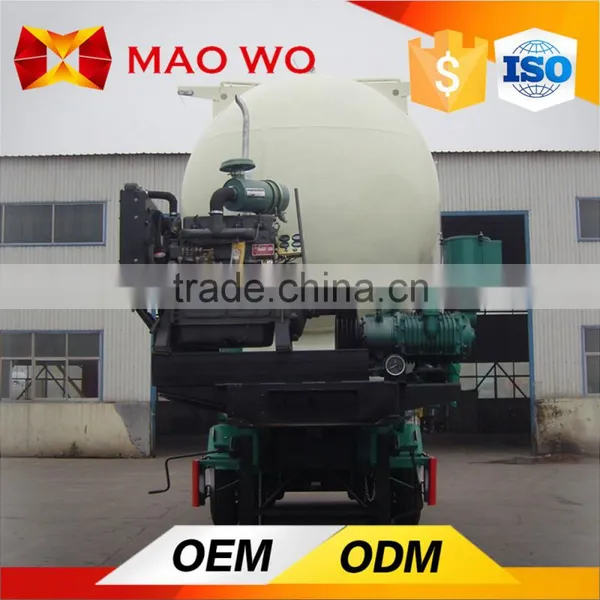 Tri-axle V Shape Cement Bulker, Bulk Cement Tank Semi Trailer For Sale photo-4