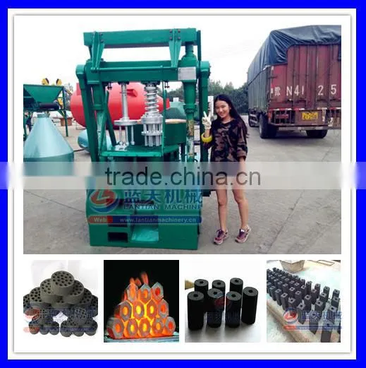 30 Years Professional Factory Direct Sell Honeycomb Cylinder Charcoal Coal Briquette Forming Machine photo-2