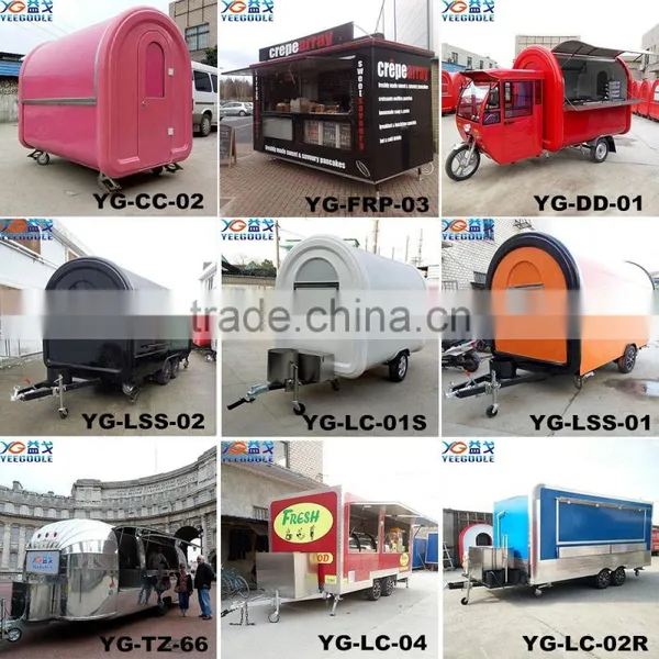 Cheaper Price China Professional Snack Machine/utility Cart/mobile Food Cart With CE photo-6
