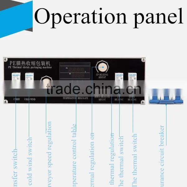 BSE5038 PE Heat Shrinkable Packaging Machine Encapsulation Machine PE Shrinkable Film Packaging Machine Shrink Film Machine photo-2