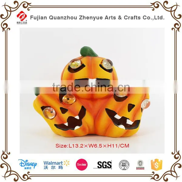 Hotsale Resin Halloween Pumpink Souvenir . photo-4