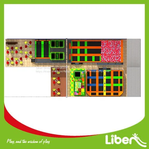 Commercial Indoor Trampoline Park Equipment Cost photo-3