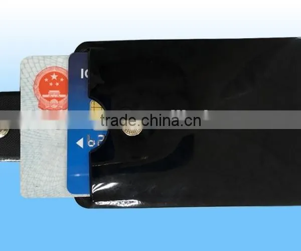 Fashionable Pvc Business Card Holder With Keyring,plastic Card Case With Keyring photo-4