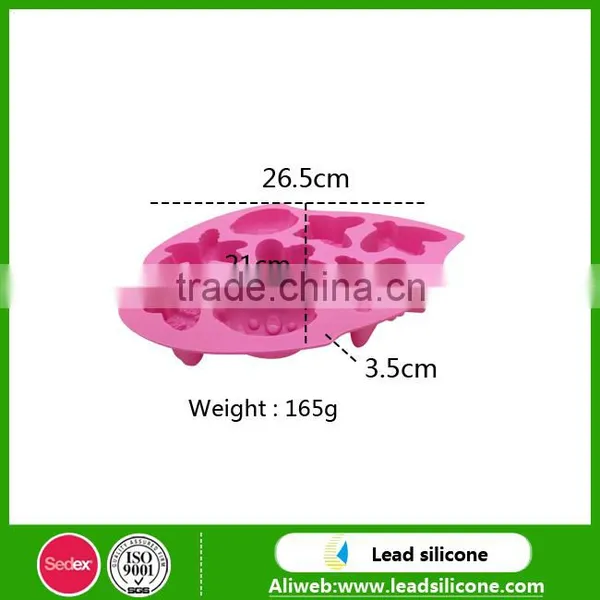Different Insect Shapes Silicone Cake Moulds,High-Quality Silicone Cake Molds photo-3