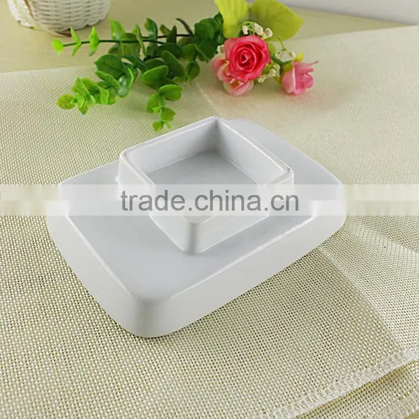 Made in China Artistic Ceramic Wall Mounted Soap Dish for Bath Accessories photo-4